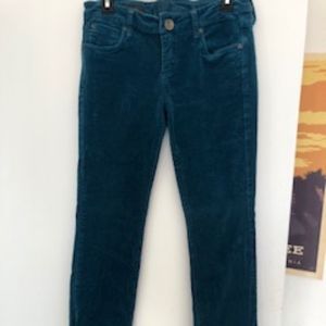Kut from the Kloth Farrah Bootcut Blue Corduroy